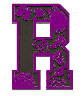 Basketball - Letter R - With Personalization Field